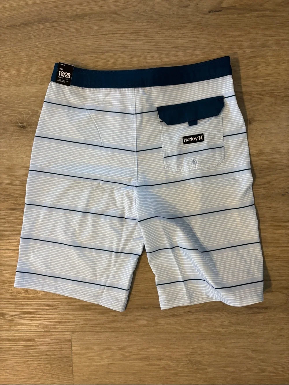 Hurley Boys Board Shorts Striped MSRP $60